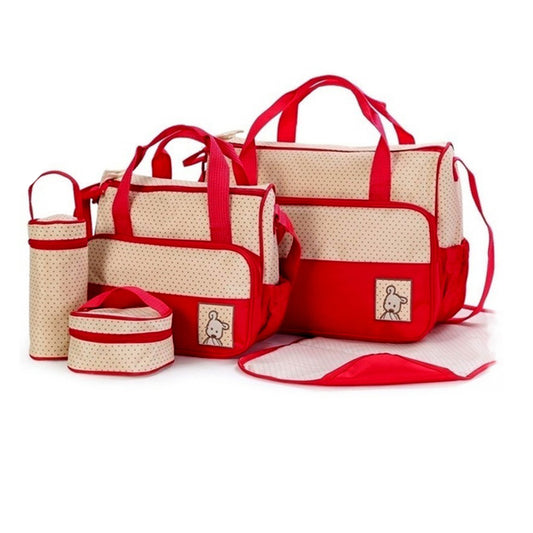 5 in1 Multifunctional Baby Diaper Bag "276-4"