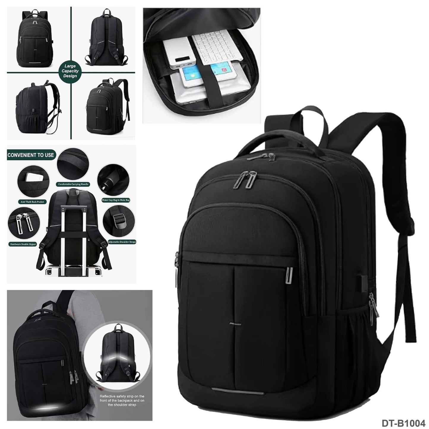 Laptop Bag Multifunctional Multi-Layer Storage "DT-B1004"