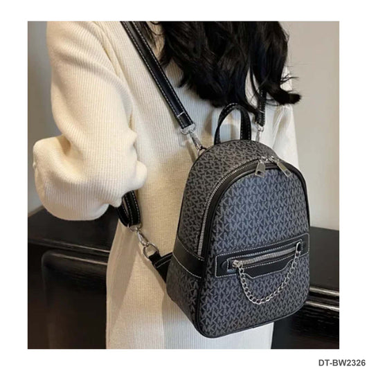 Printed PU Leather Travel Backpack"DT-BW2326"
