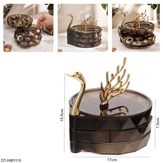 3 Layer Rotation Jewelry Box"DT-HM1115"