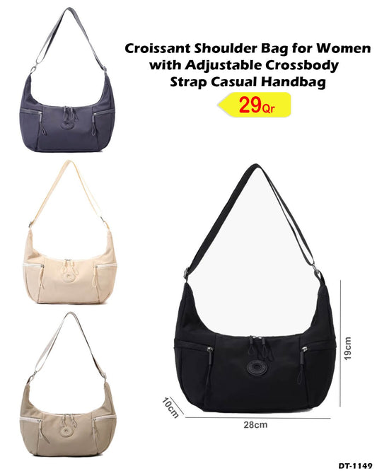 croissant shoulder bag