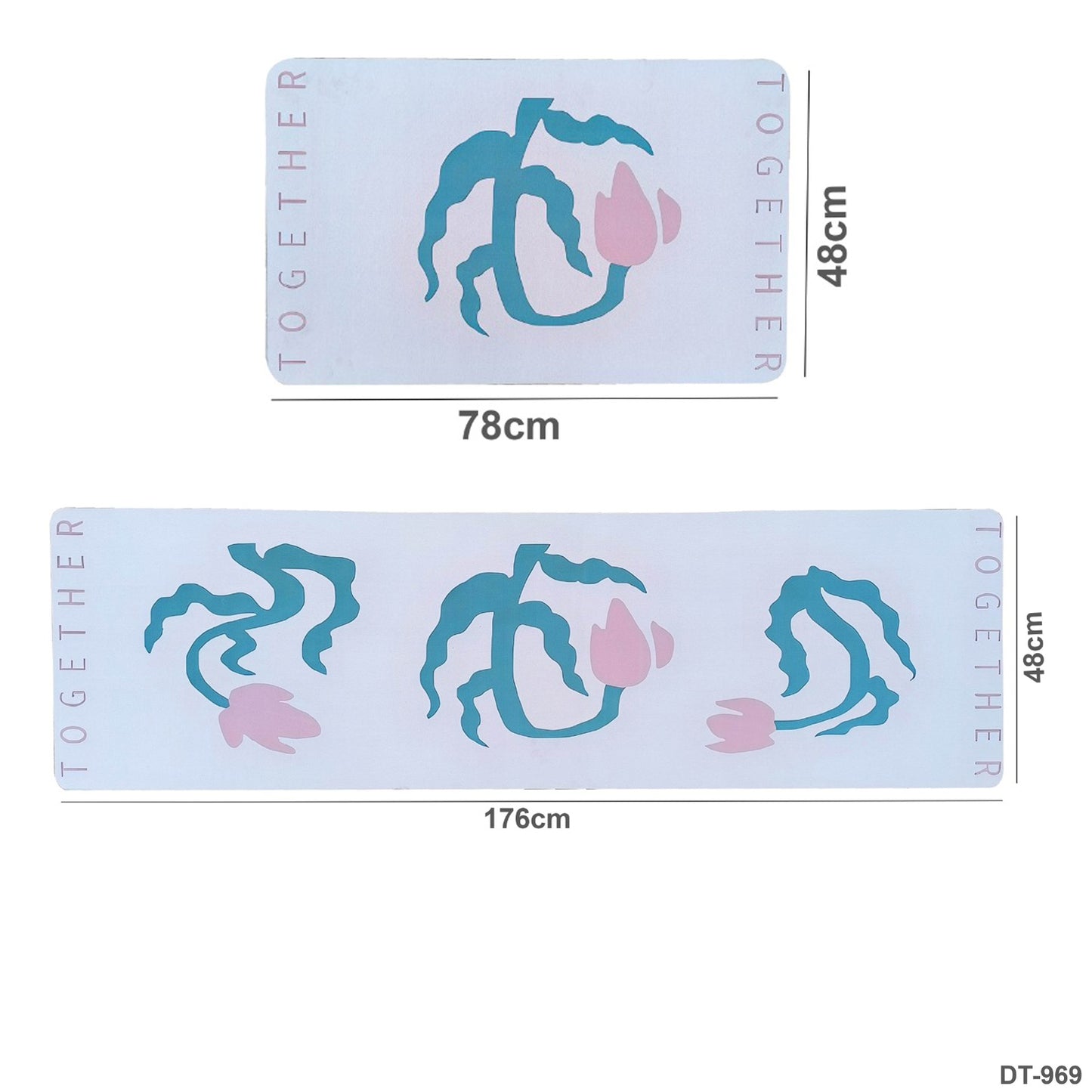 Modern Anti-Slip Floor Mat "DT-969"