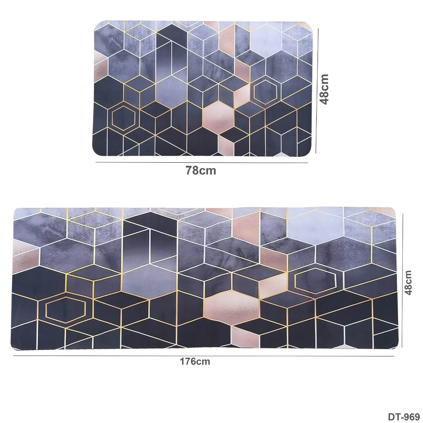 Modern Anti-Slip Floor Mat "DT-969"