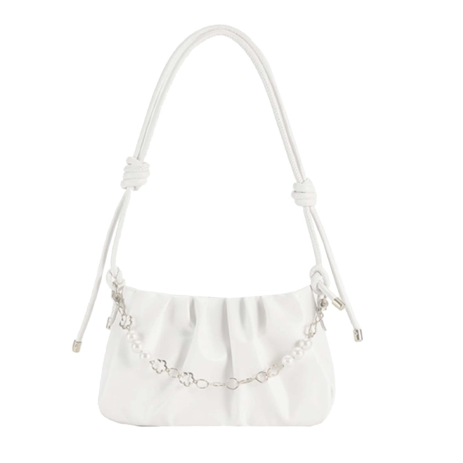 Women's Shoulder Bag Beaded Decoration Zipper "DT-BW1036"