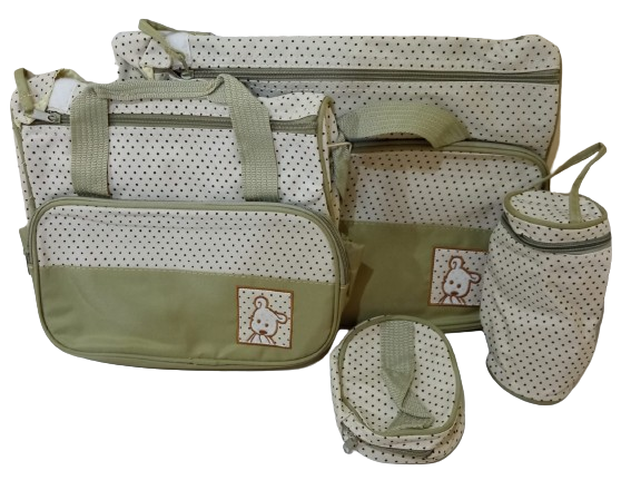5 in1 Multifunctional Baby Diaper Bag "276-4"