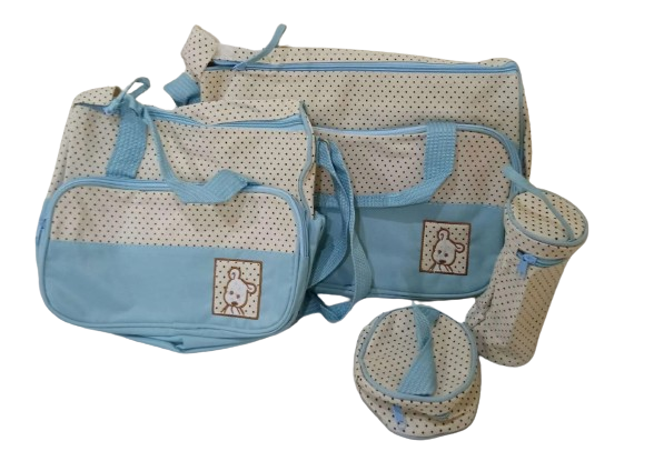 5 in1 Multifunctional Baby Diaper Bag "276-4"