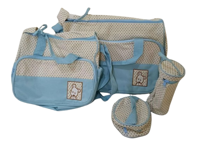5 in1 Multifunctional Baby Diaper Bag "276-4"