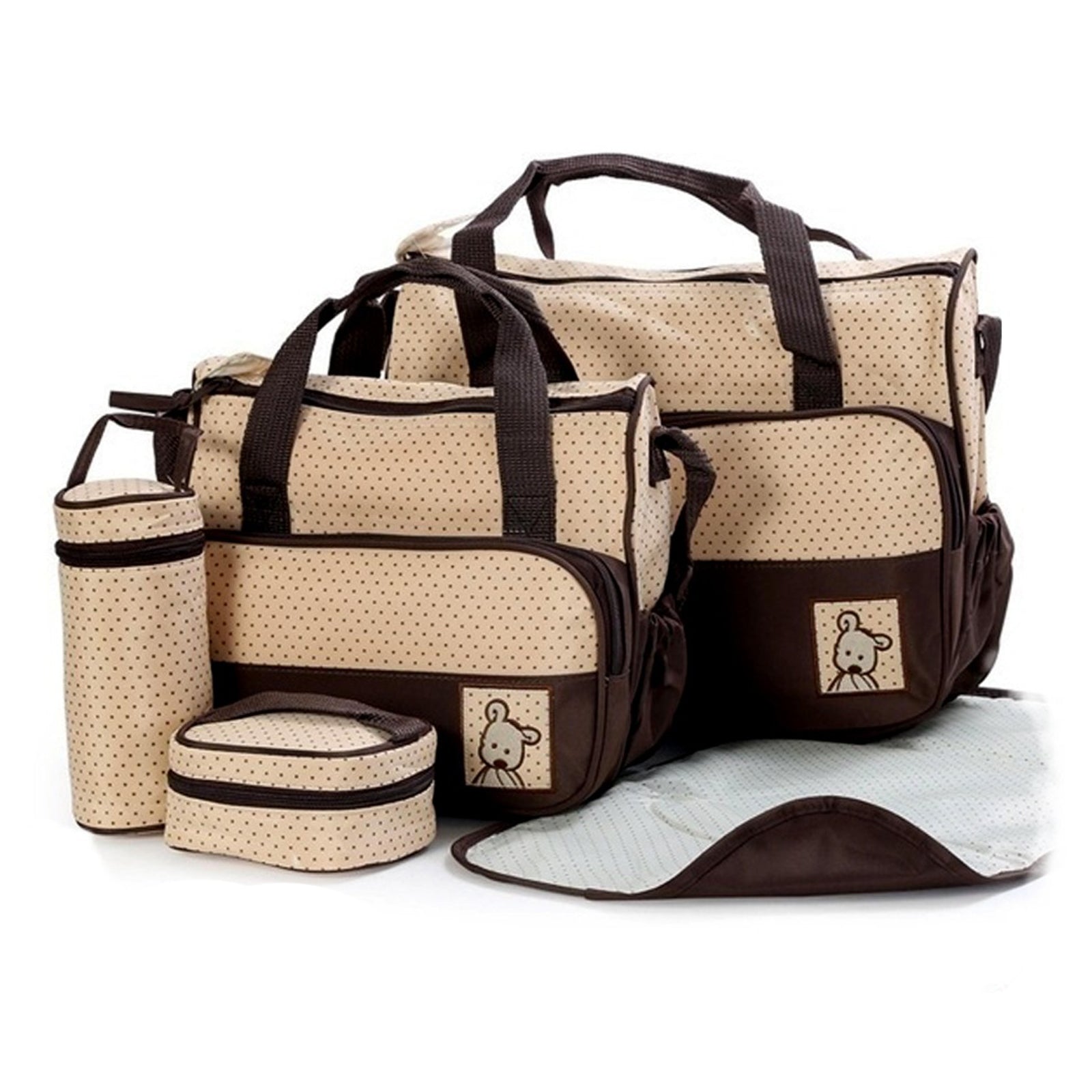 5 in1 Multifunctional Baby Diaper Bag "276-4"