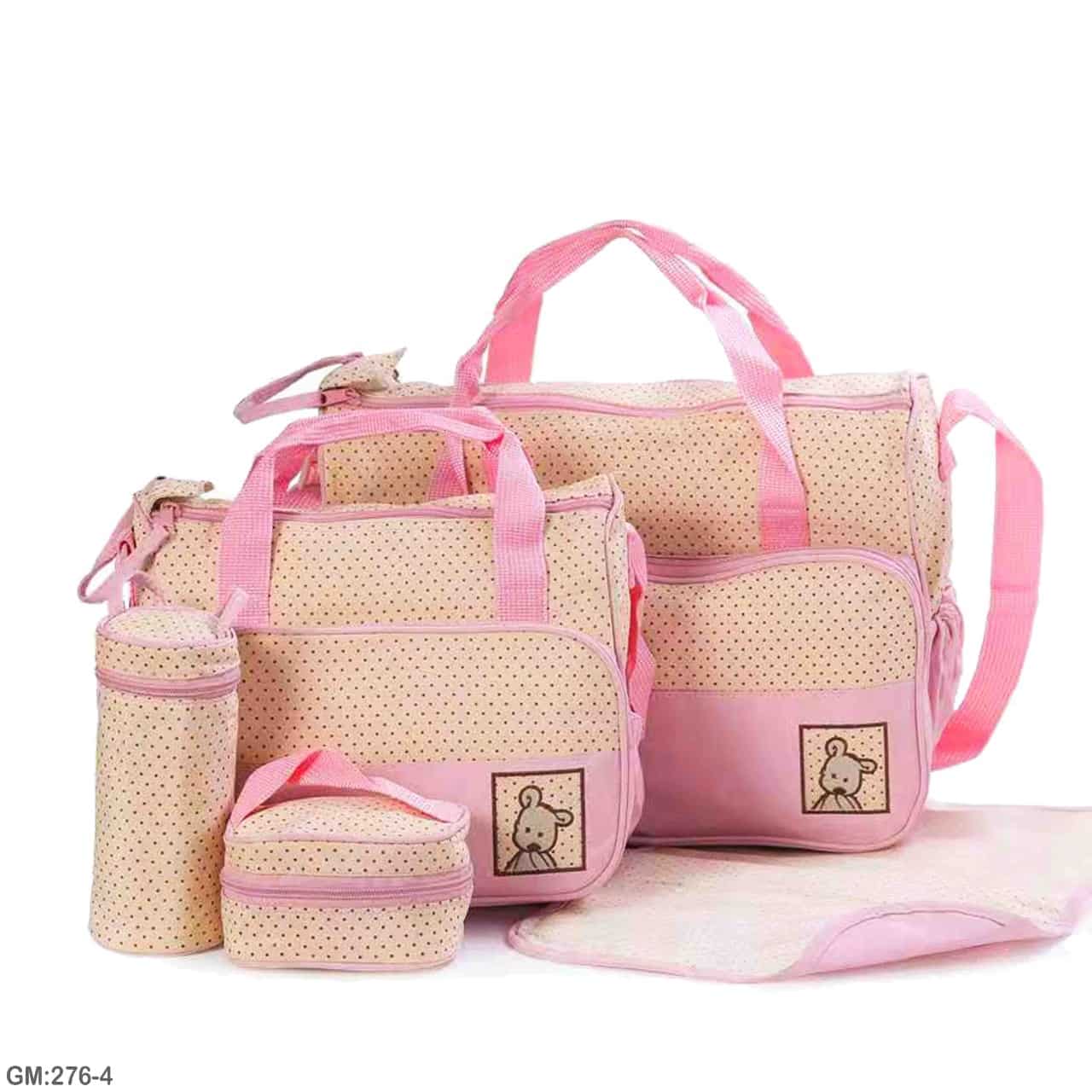 5 in1 Multifunctional Baby Diaper Bag "276-4"