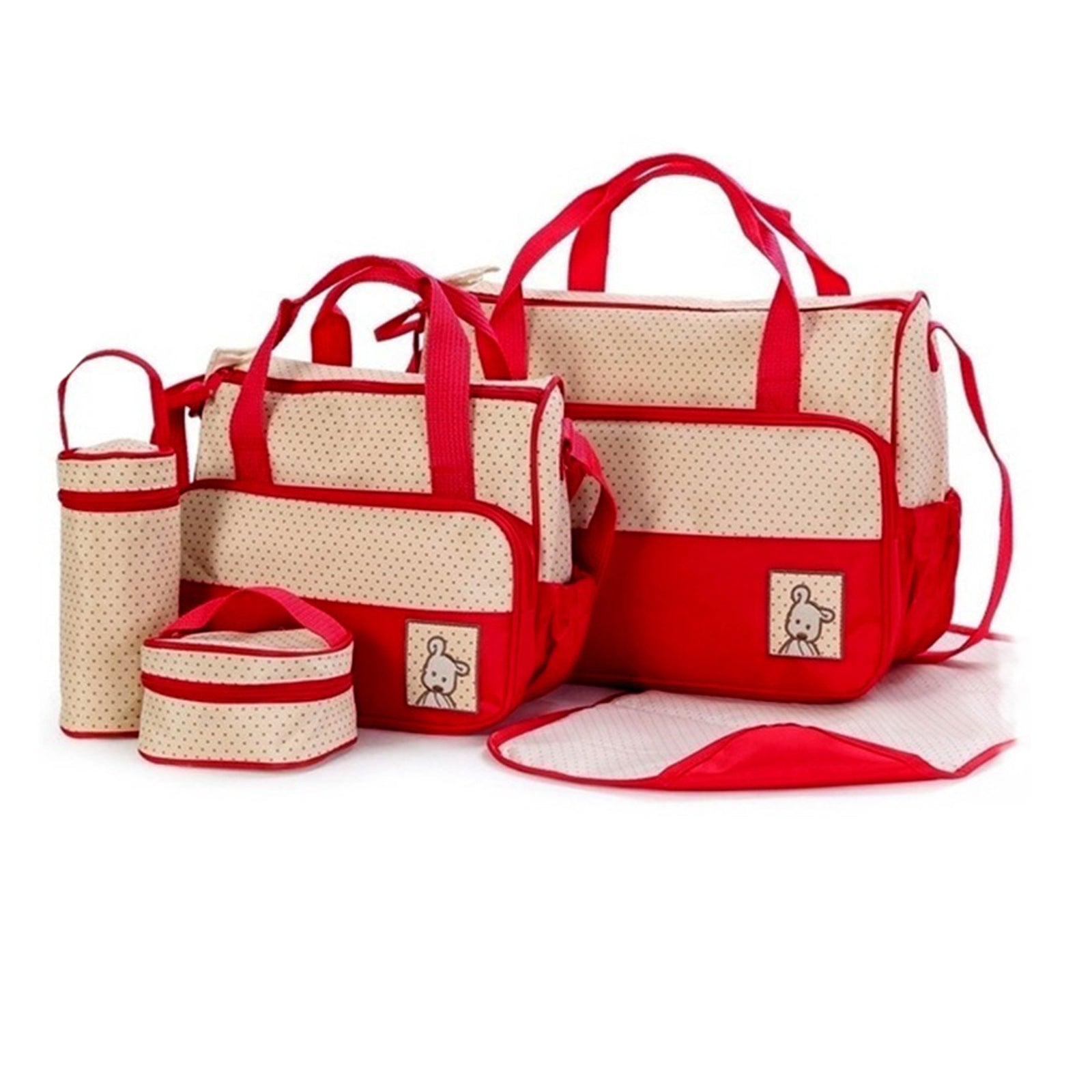 5 in1 Multifunctional Baby Diaper Bag "276-4"