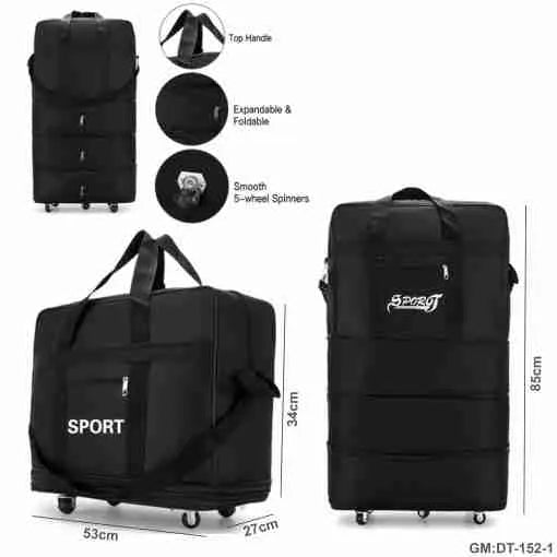 Expandable & Foldable Travel Luggage Suitcase Bag "DT-152-1"