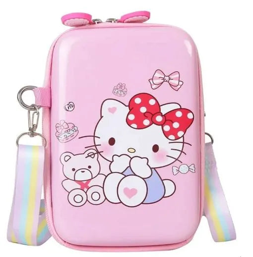 Snow Princess Print Kids Girls Shoulder Bags "DT-154-2"
