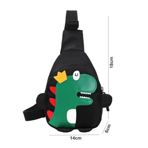 Dinosaur Cartoon Kids Travel Shoulder Bag "DT-155"