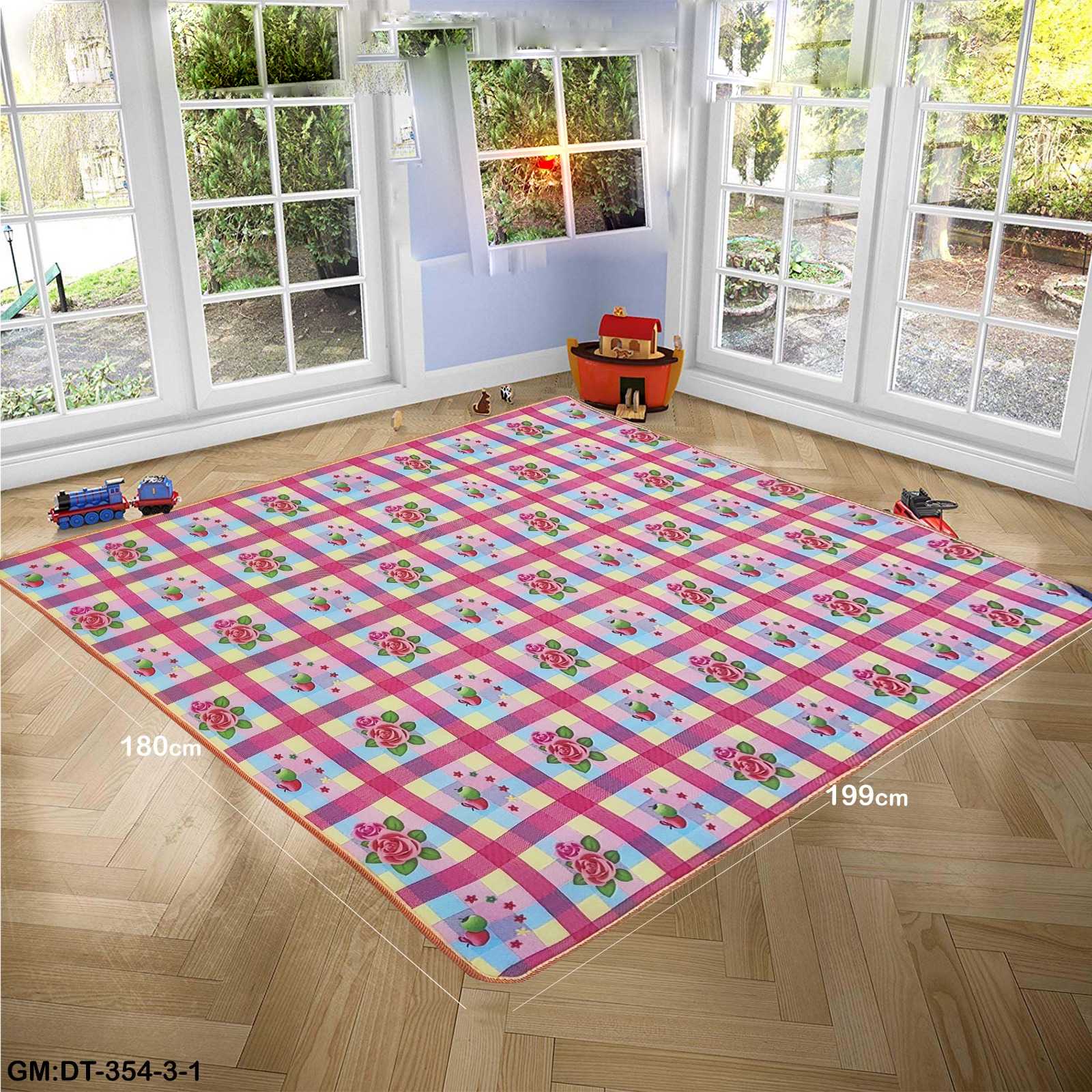 Double-sided Pattern Safety Foam Floor Playmat "DT-354-3"