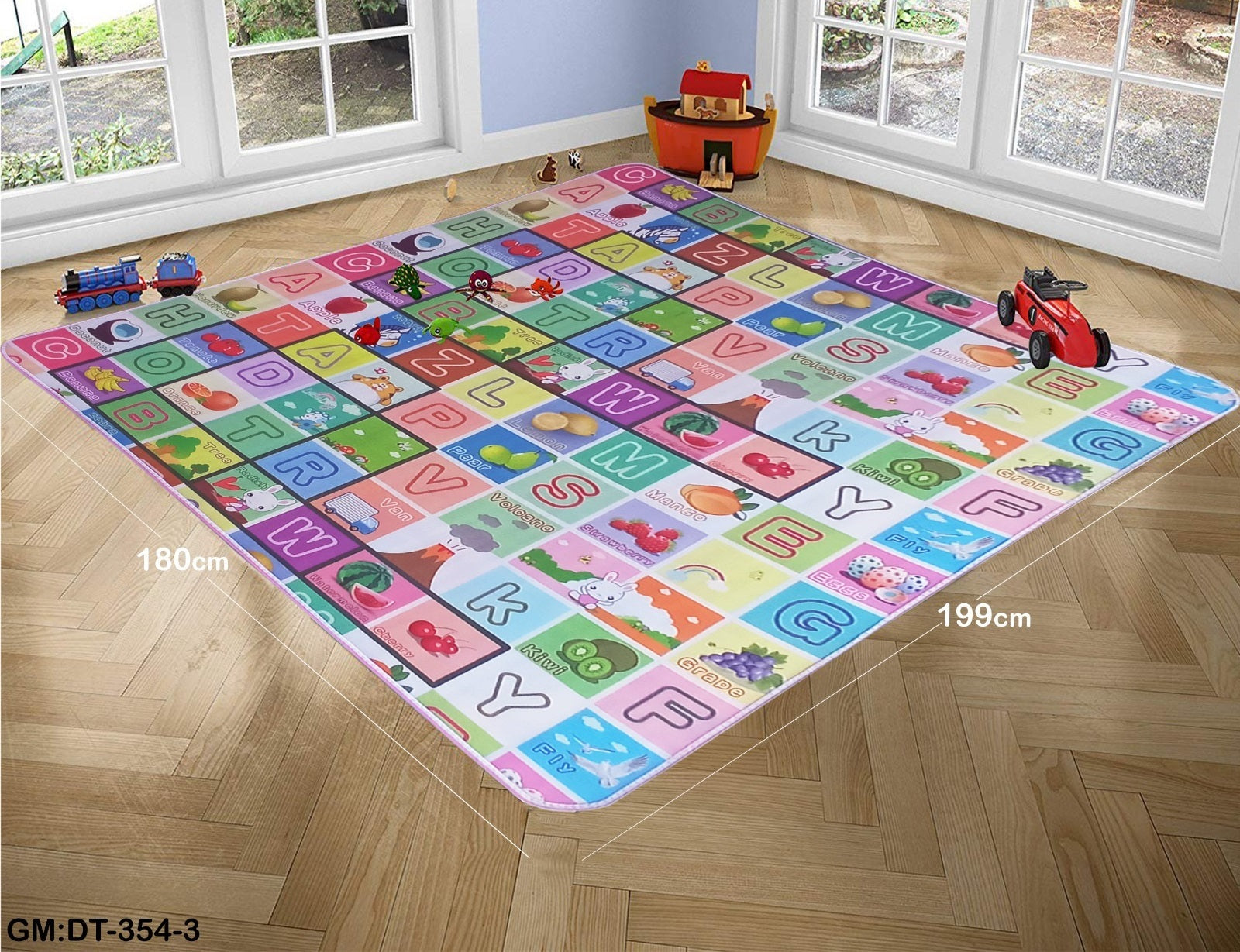Double-sided Pattern Safety Foam Floor Playmat "DT-354-3"