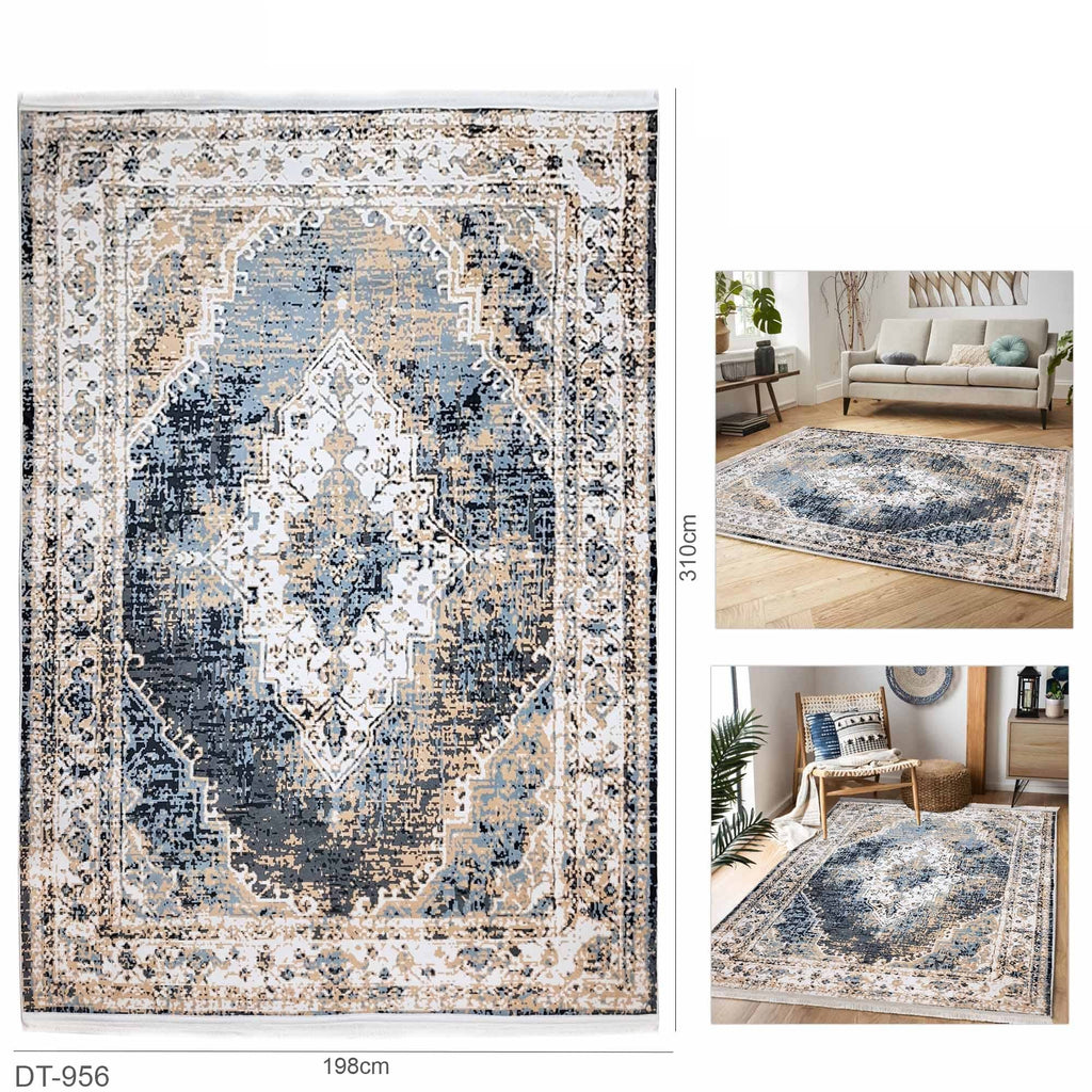 Traditional Rug For Living Room Bedroom "DT-956"