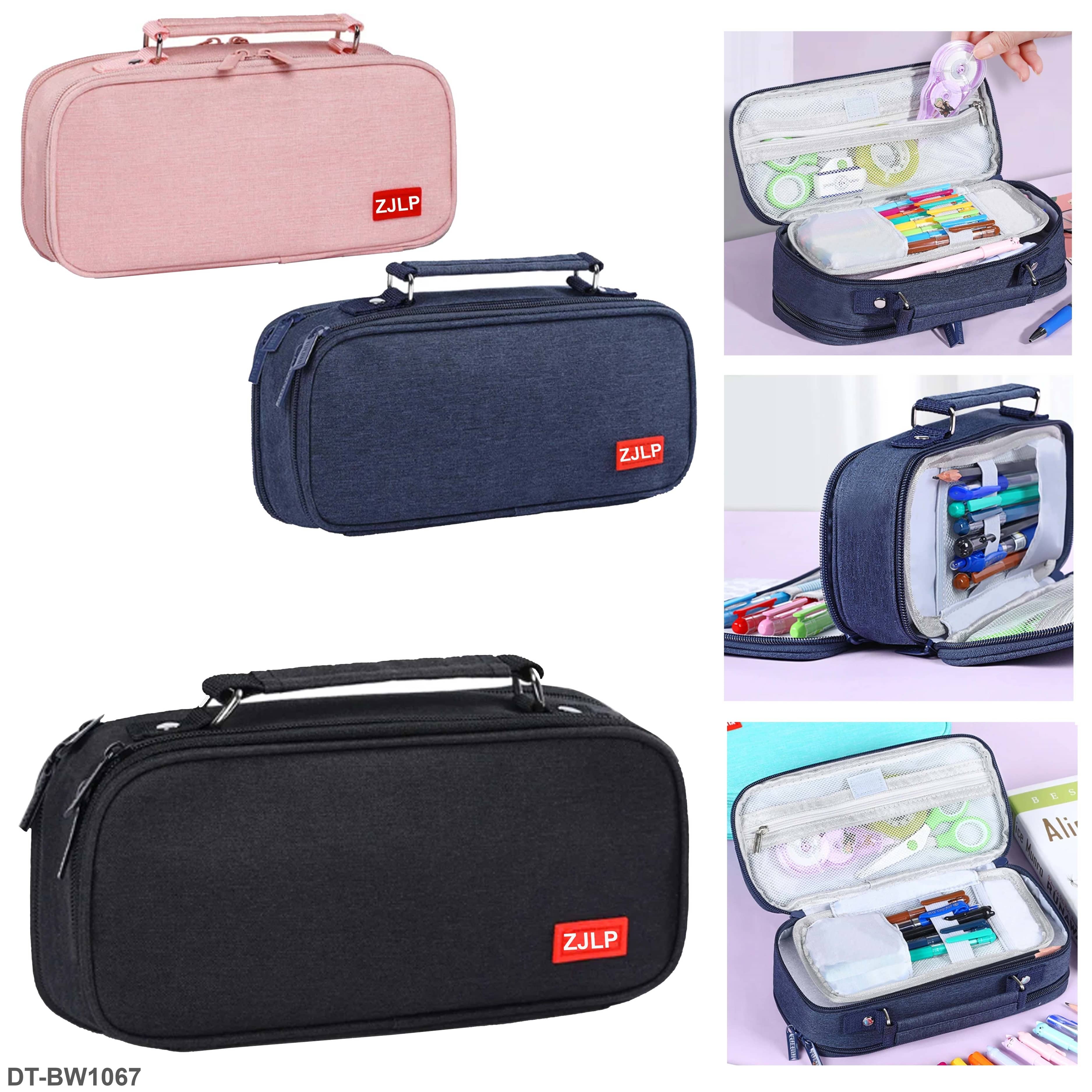 Double Layer Large Capacity Pencil Case & Stationery bag "DT-BW1067"