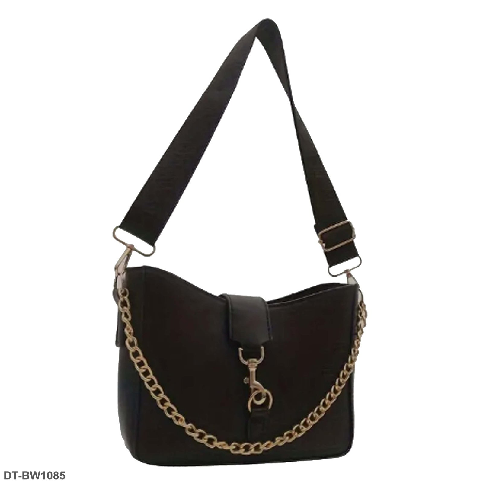Women's Shoulder Purse With Wide Strap And Chain "DT-BW1085"