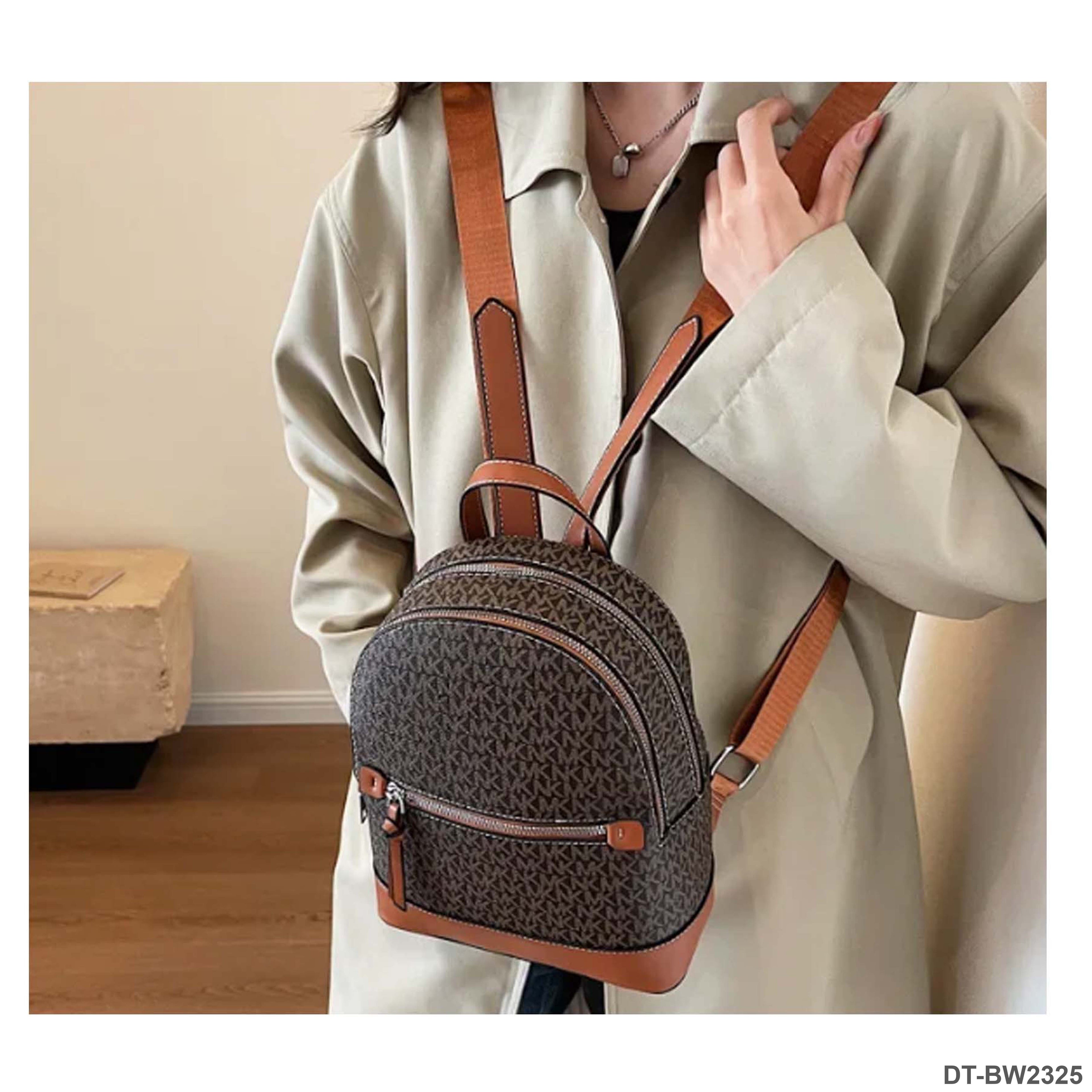 Printed PU Leather Backpack for Women"DT-BW2325"