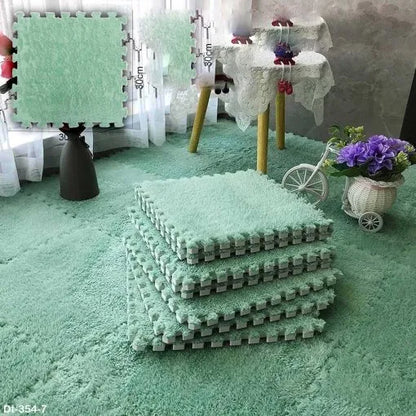 Thickened Plush Foam Interlocking Floor Mat "Dt-354-7"