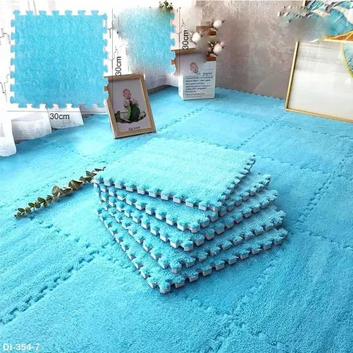 Thickened Plush Foam Interlocking Floor Mat "Dt-354-7"