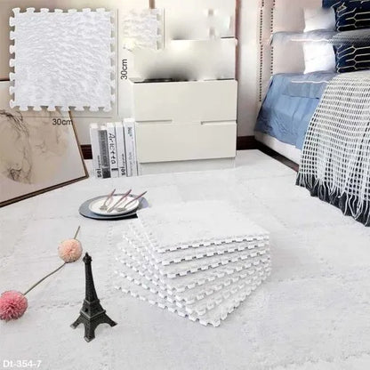 Thickened Plush Foam Interlocking Floor Mat "Dt-354-7"