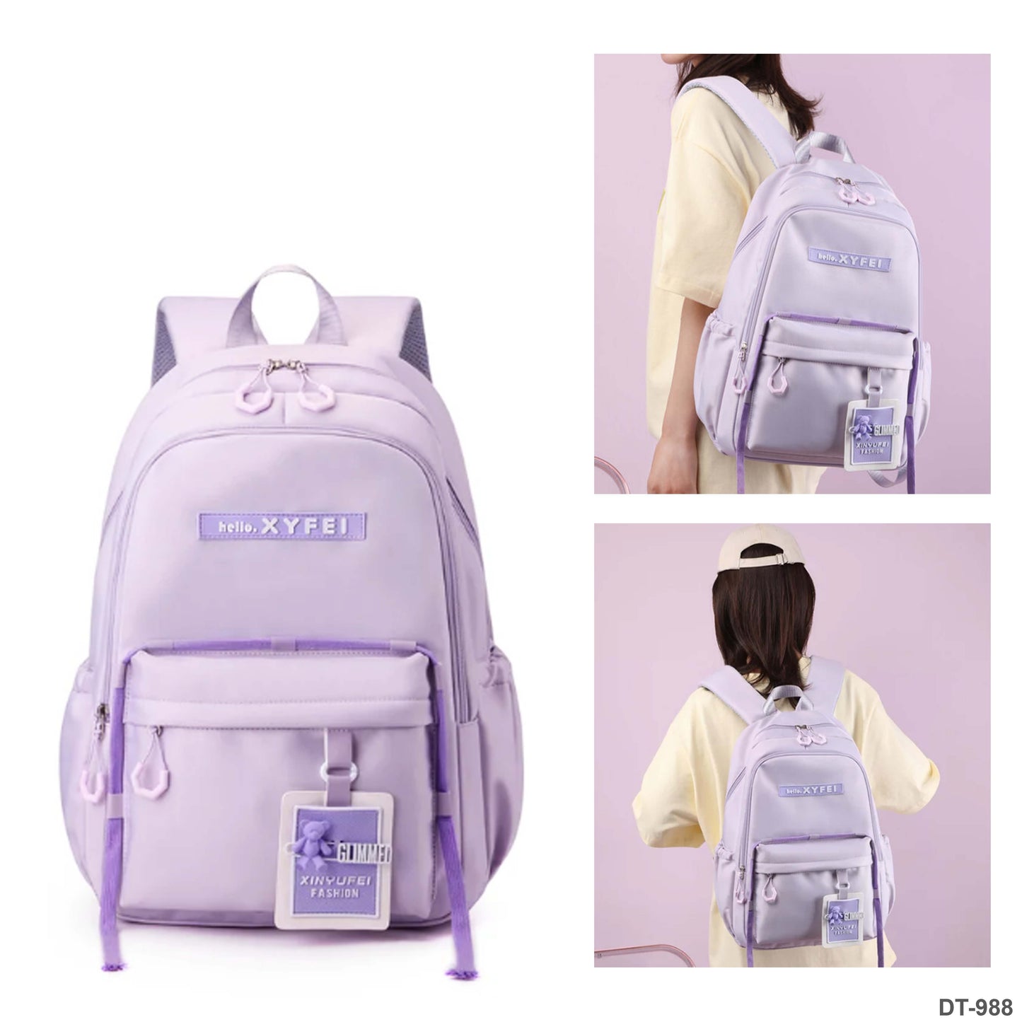 Girl School Backpack "Dt-988"