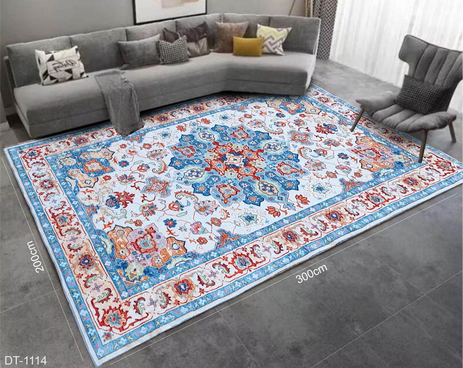 Modern Home Decor Carpet "DT-1114"