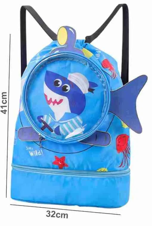 Swimming Bag for Kids with Cartoonish Print "dt-112"