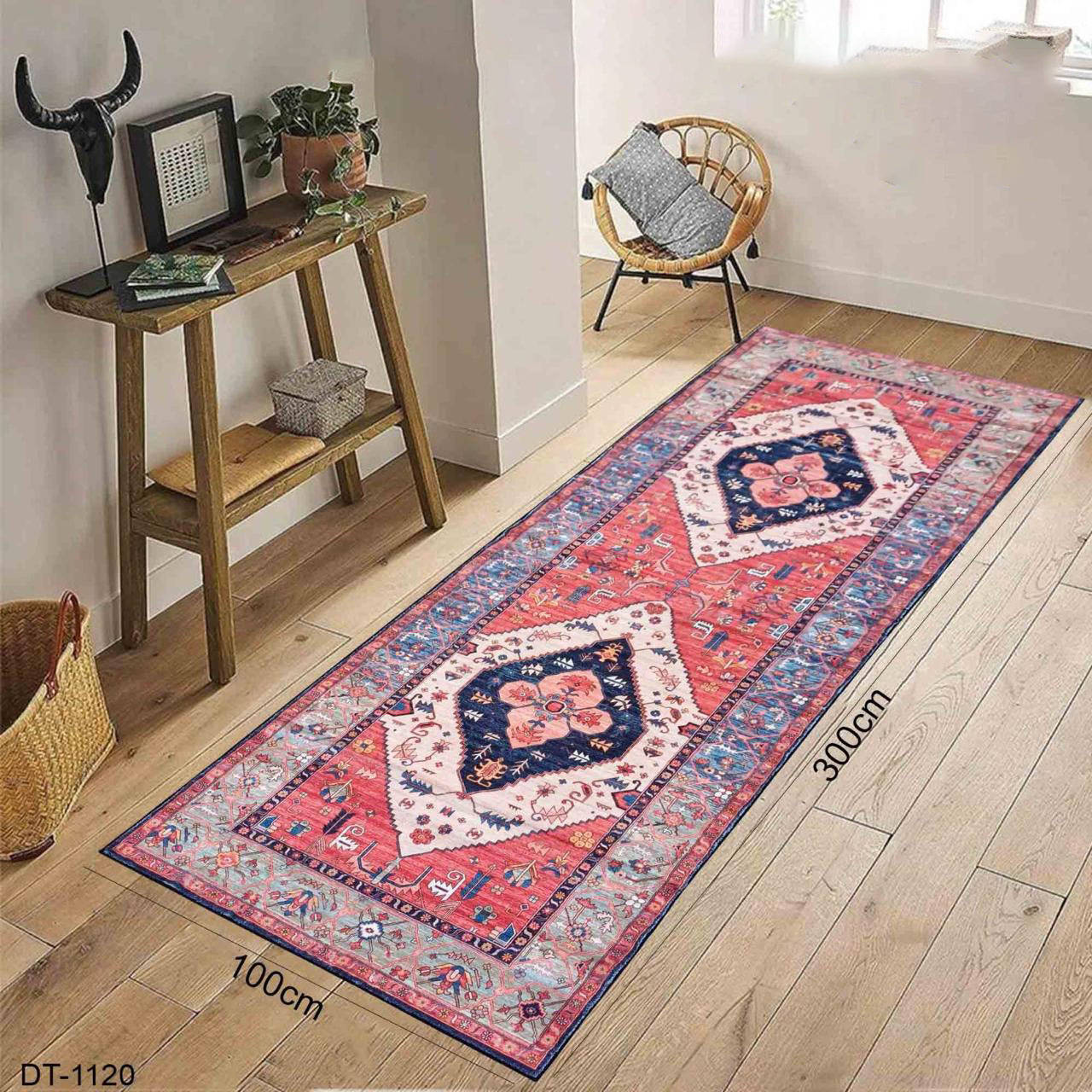 Medallion design Runner Rug"DT-1120"