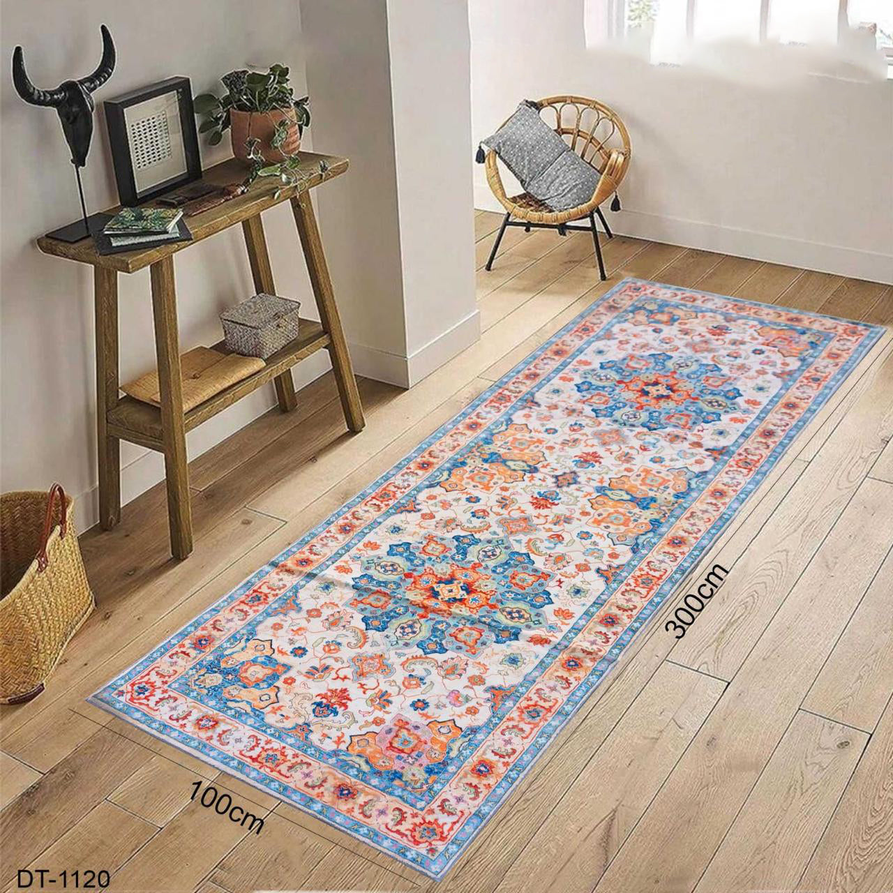 Medallion design Runner Rug"DT-1120"