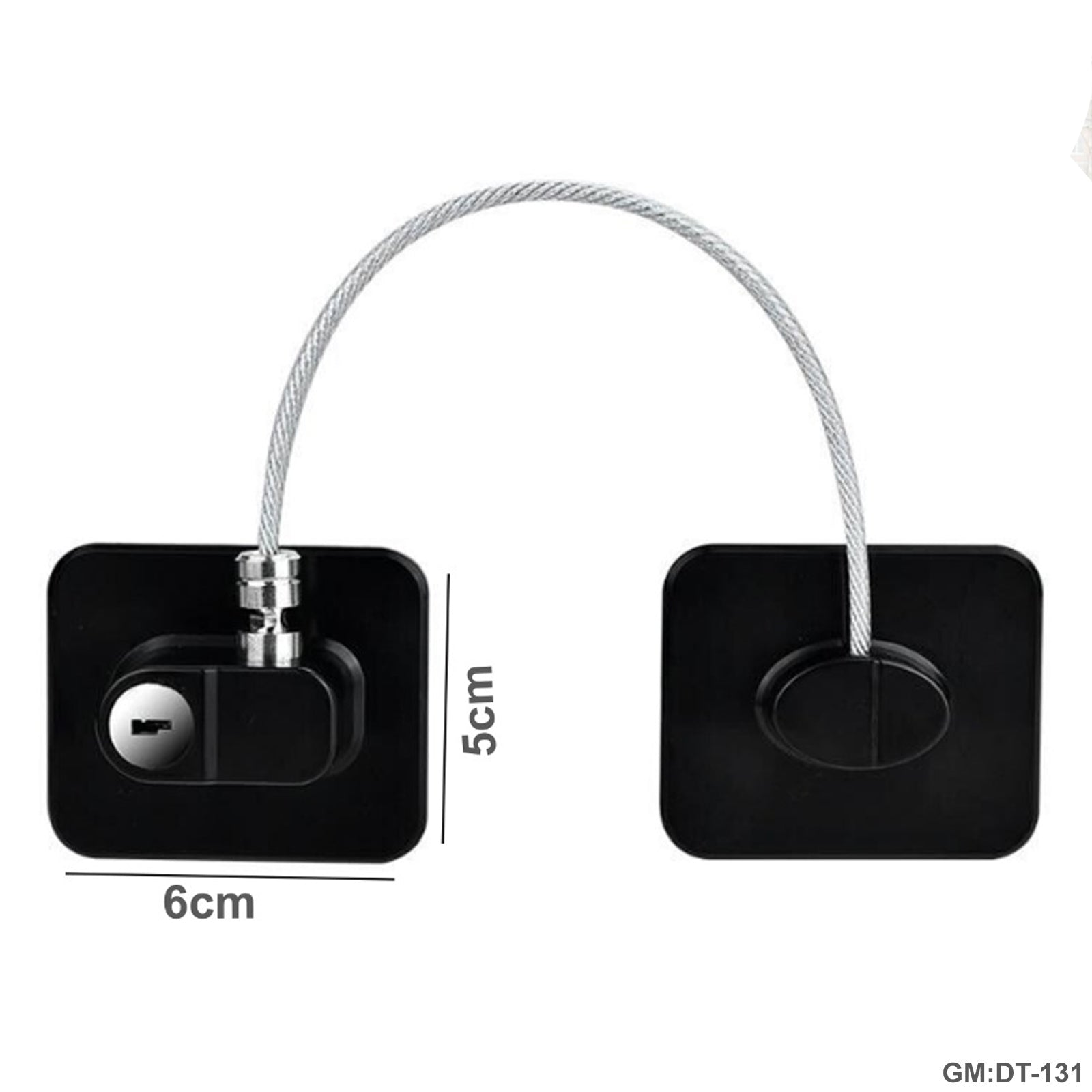 Safety Lock for Baby Refrigerator, Window, Door Lock, with Key Security "dt-131"