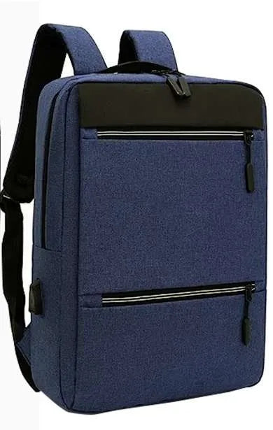 3 Piece  Laptop Backpack With USB Charger "dt-24" - old Inactive