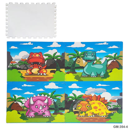 EVA Puzzle Floor Mats for Kids Size: 119x119x1cm "354-4"