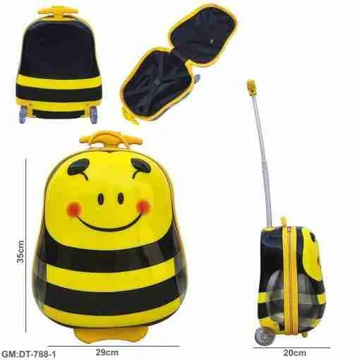 13 Inch Suitcase Luggage Rolling (car)  "dt-788-1"