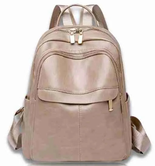 women's leather backpack "dt-9"-old Inactive