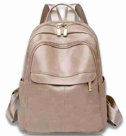 women's leather backpack "dt-9"-old Inactive