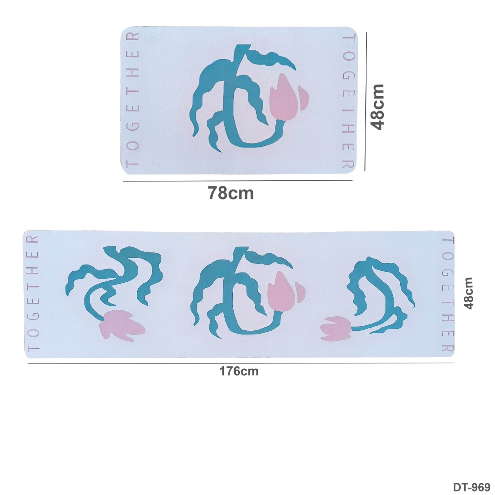 Modern Anti-Slip Floor Mat "DT-969"