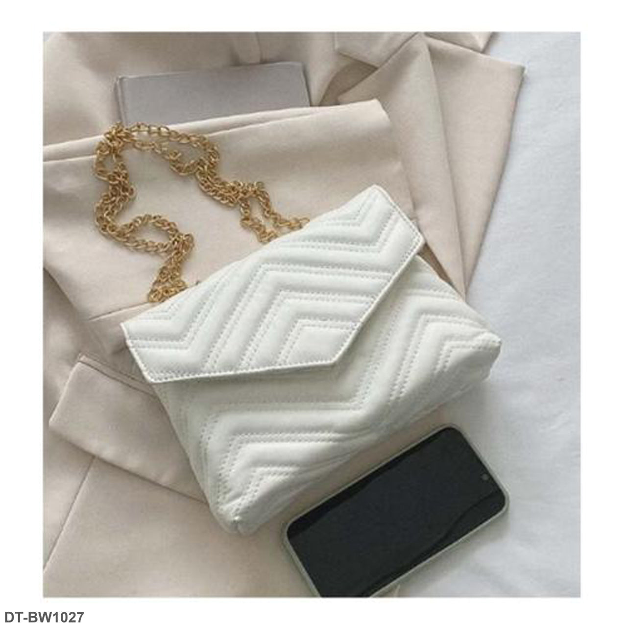 Square Women Bag with Chain Flap"DT-BW1027 "