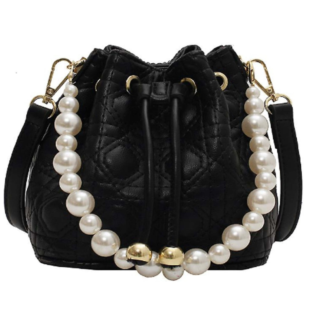Women Bucket Bag Pearl Chain Handbag "DT-BW1046"