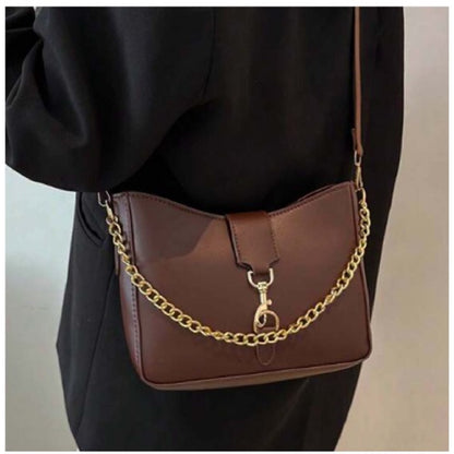 Women's Shoulder Purse With Wide Strap And Chain "DT-BW1085"