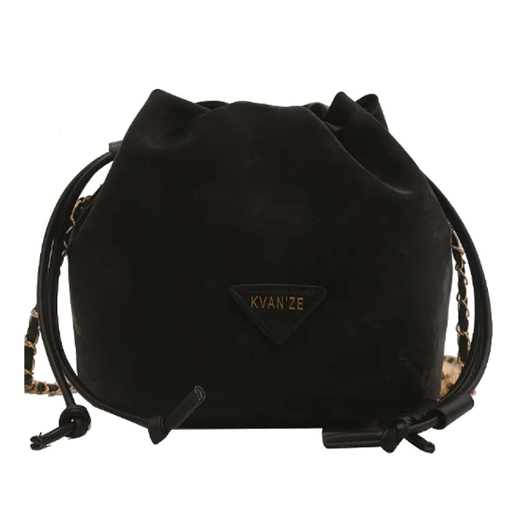 Women's Single Shoulder Drawstring Bucket Bag "DT-BW1100"