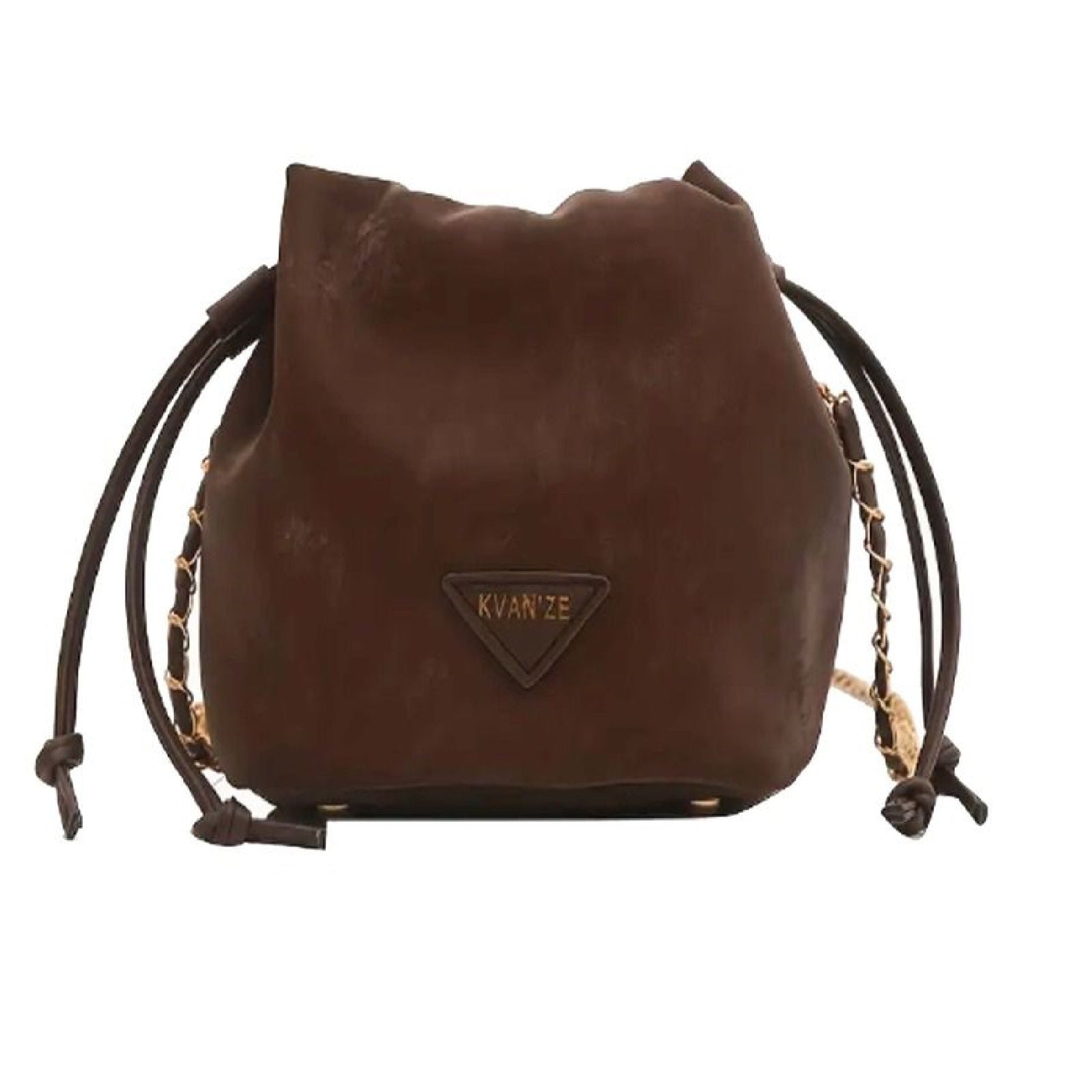 Women's Single Shoulder Drawstring Bucket Bag "DT-BW1100"