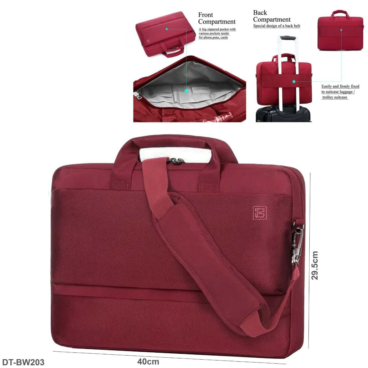 15.6 inch Laptop Shoulder Bag"DT-BW203"